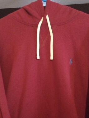 Polo Ralph Lauren Nwot Blood Red Navy Pony Xxl Hoodie 🔥🔥🔥🔥🔥